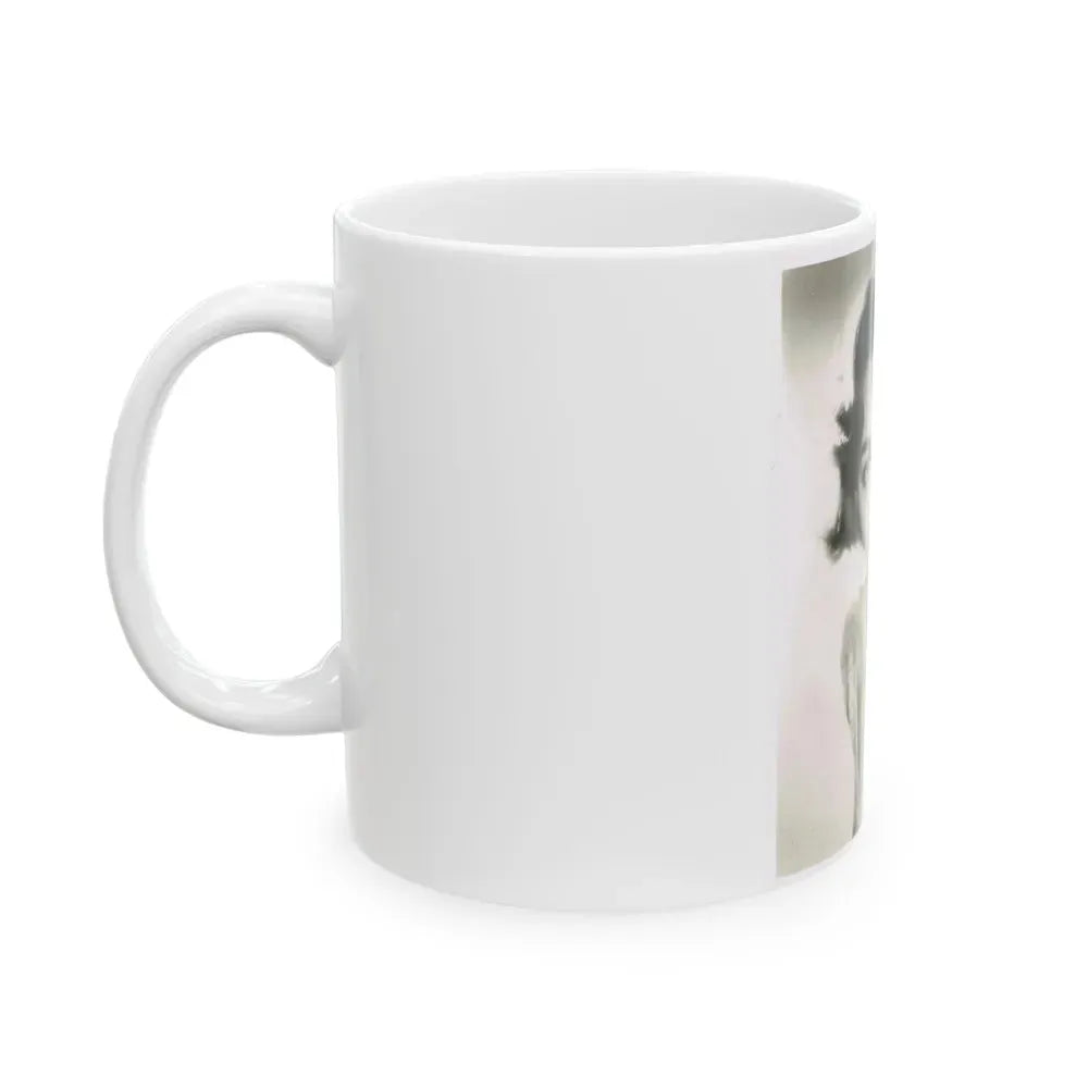 Joan Weldon #24 (Vintage Female Icon) White Coffee Mug - Go Mug Yourself