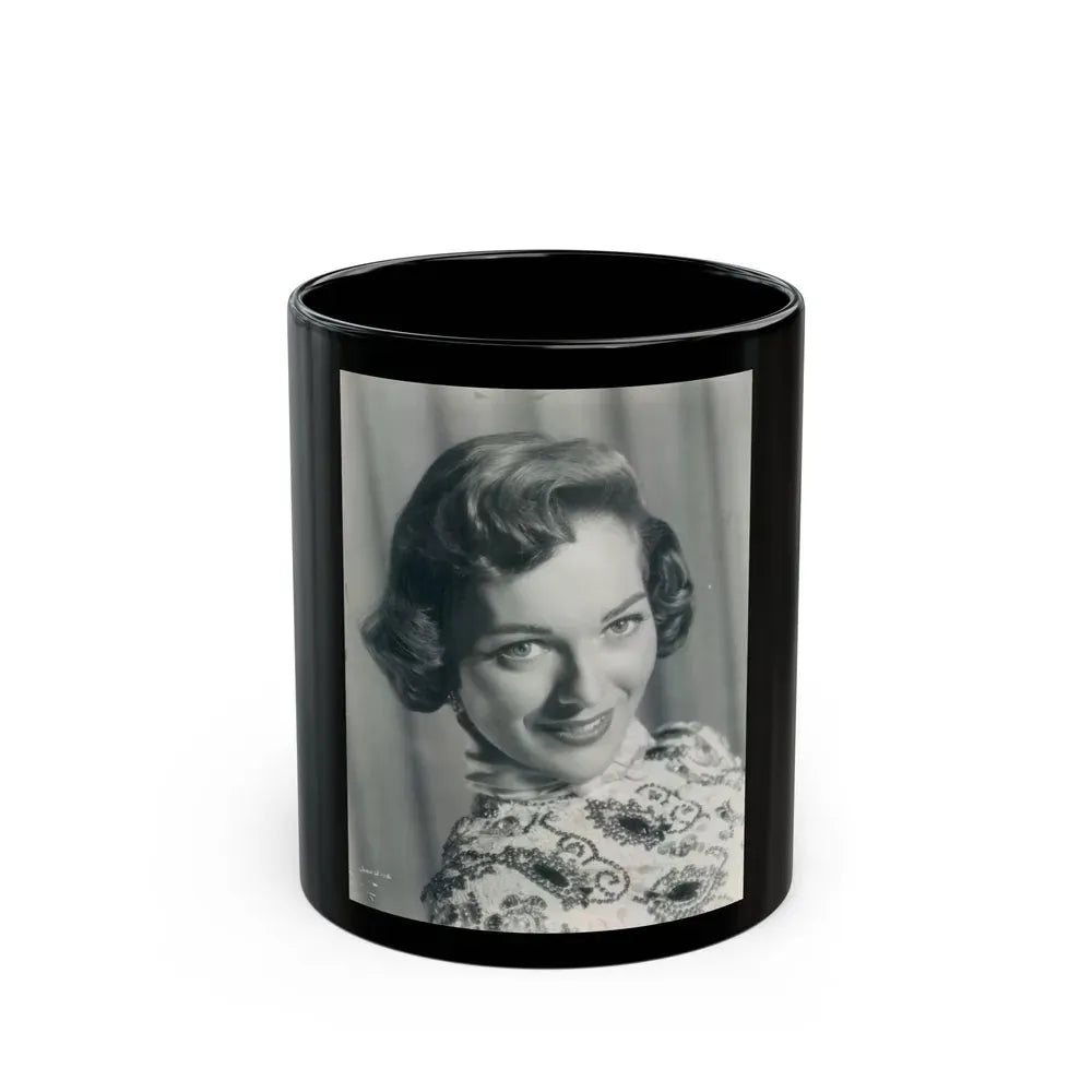 Joan Weldon #25 (Vintage Female Icon) Black Coffee Mug 11oz - Go Mug Yourself
