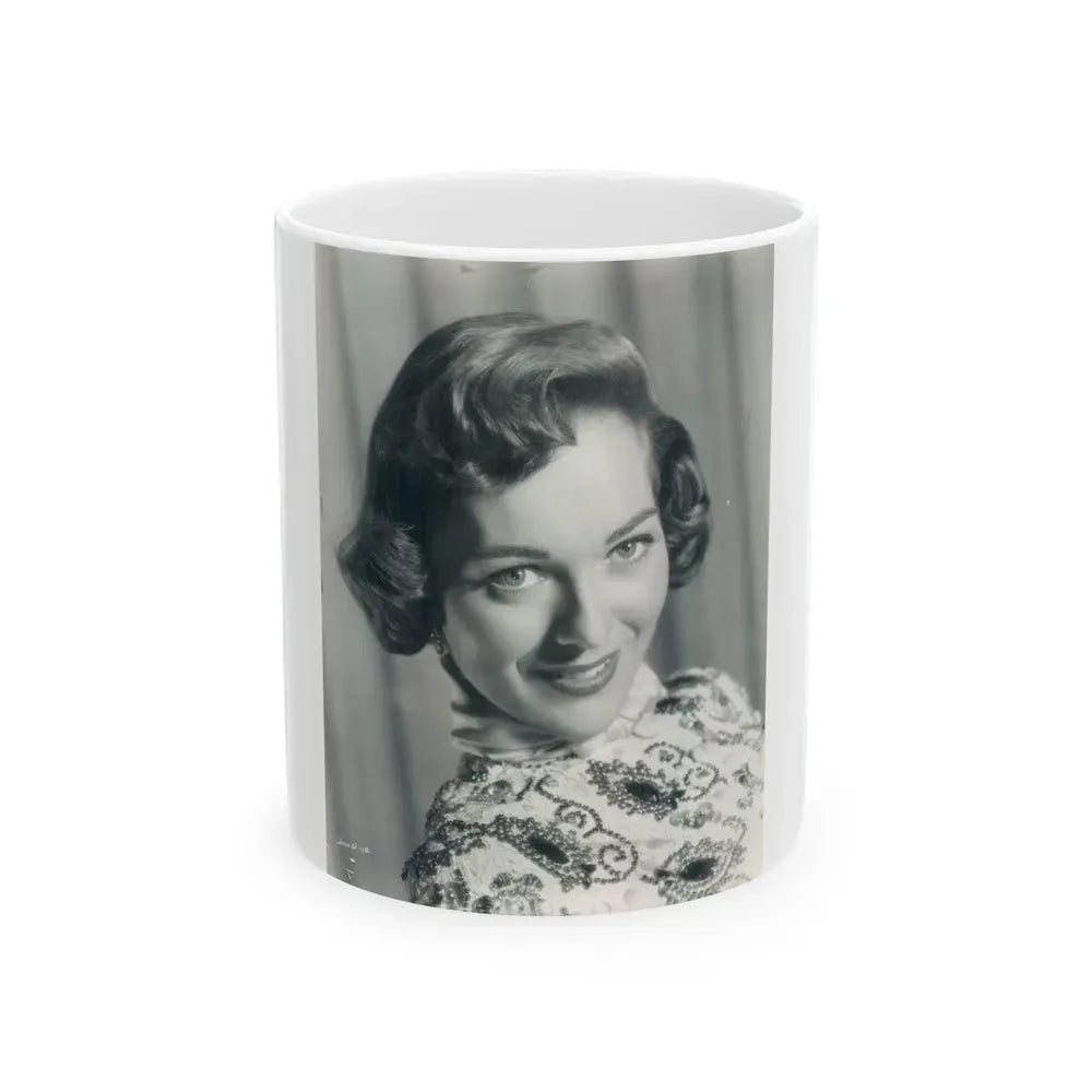 Joan Weldon #25 (Vintage Female Icon) White Coffee Mug 11oz - Go Mug Yourself