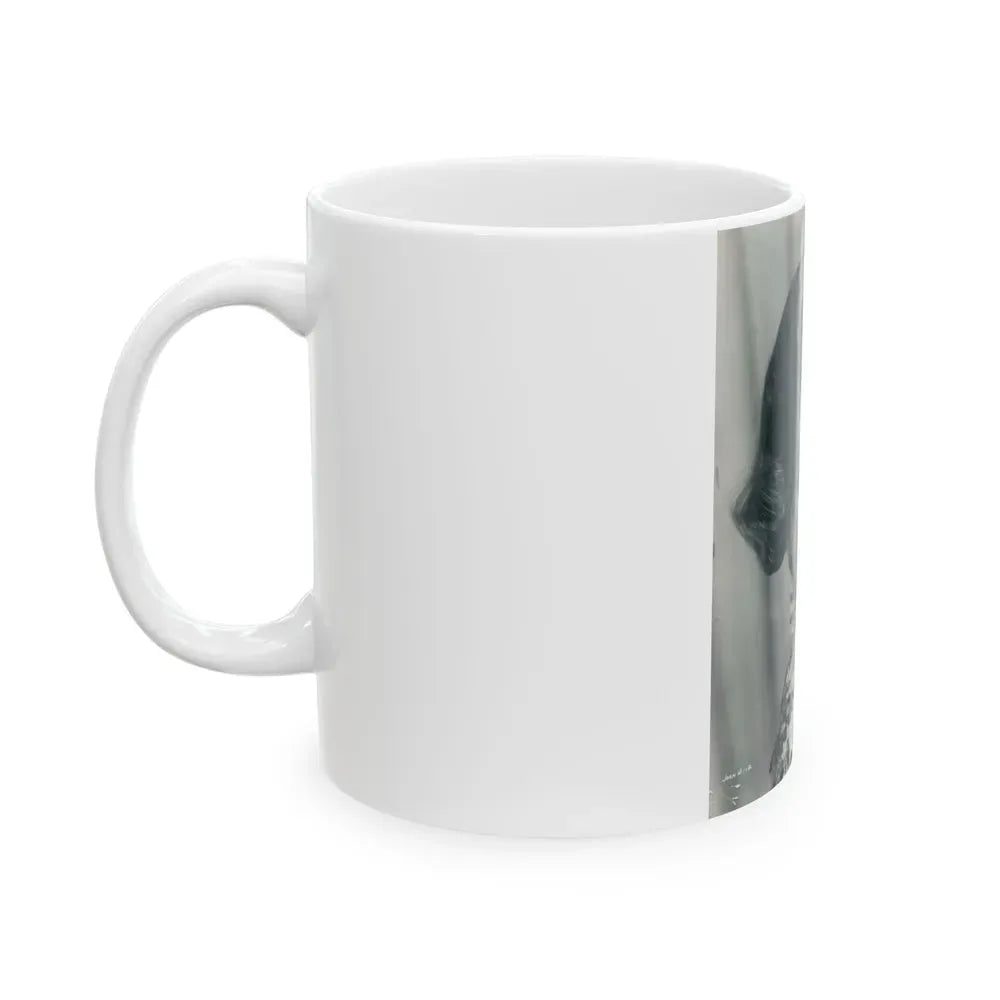 Joan Weldon #25 (Vintage Female Icon) White Coffee Mug - Go Mug Yourself