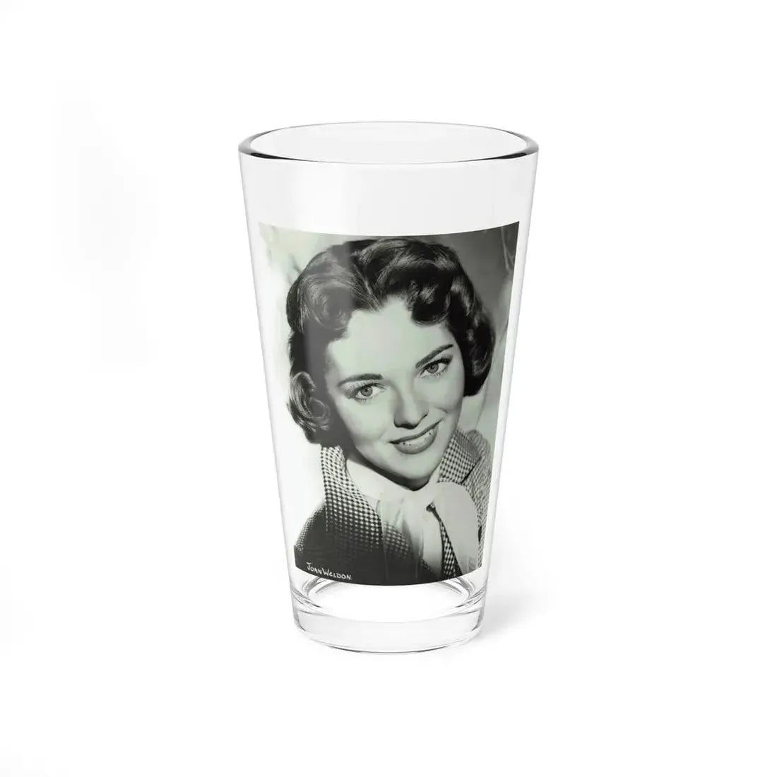 Joan Weldon #26 (Vintage Female Icon) Pint Glass 16oz 16oz - Go Mug Yourself