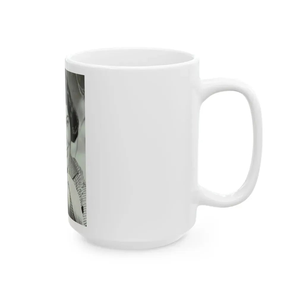 Joan Weldon #26 (Vintage Female Icon) White Coffee Mug - Go Mug Yourself