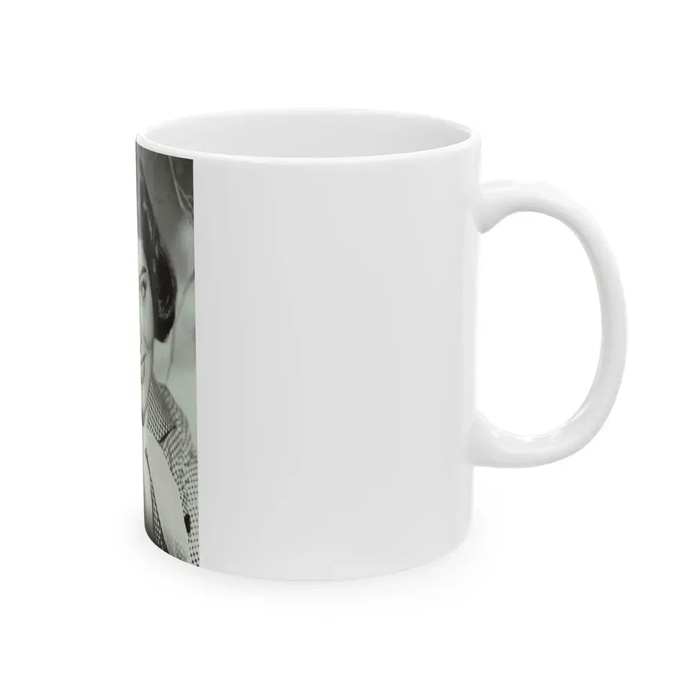 Joan Weldon #26 (Vintage Female Icon) White Coffee Mug - Go Mug Yourself