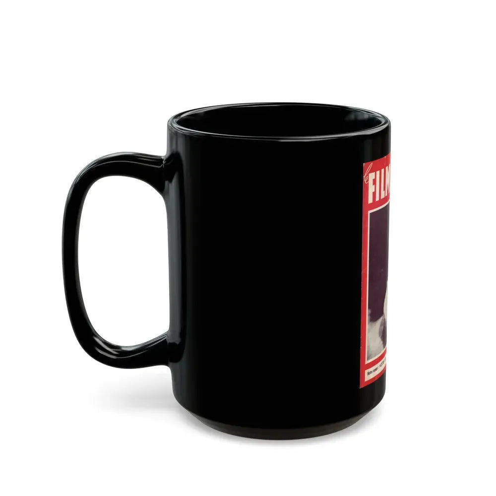 Joan Weldon #29 (Vintage Female Icon) Black Coffee Mug - Go Mug Yourself