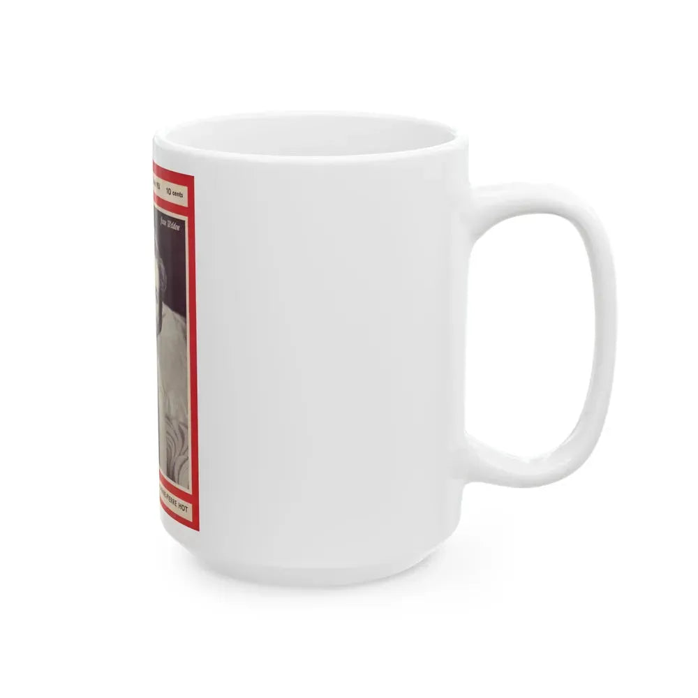 Joan Weldon #29 (Vintage Female Icon) White Coffee Mug - Go Mug Yourself
