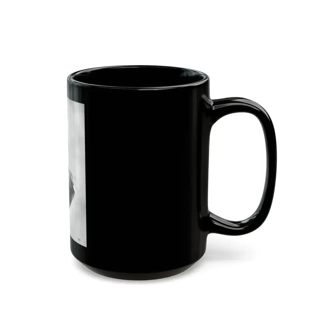 Joanne Arnold #04 - Topless (Vintage Female Icon) Black Coffee Mug - Go Mug Yourself