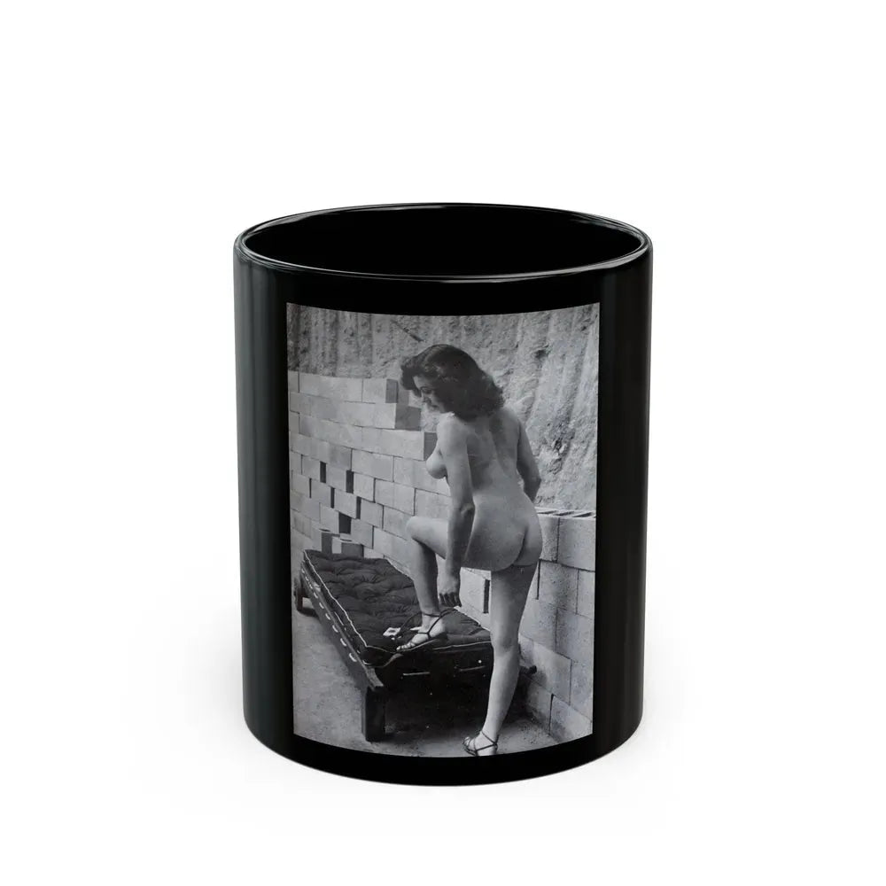 Joanne Arnold #10 (Vintage Female Icon) Black Coffee Mug 11oz - Go Mug Yourself