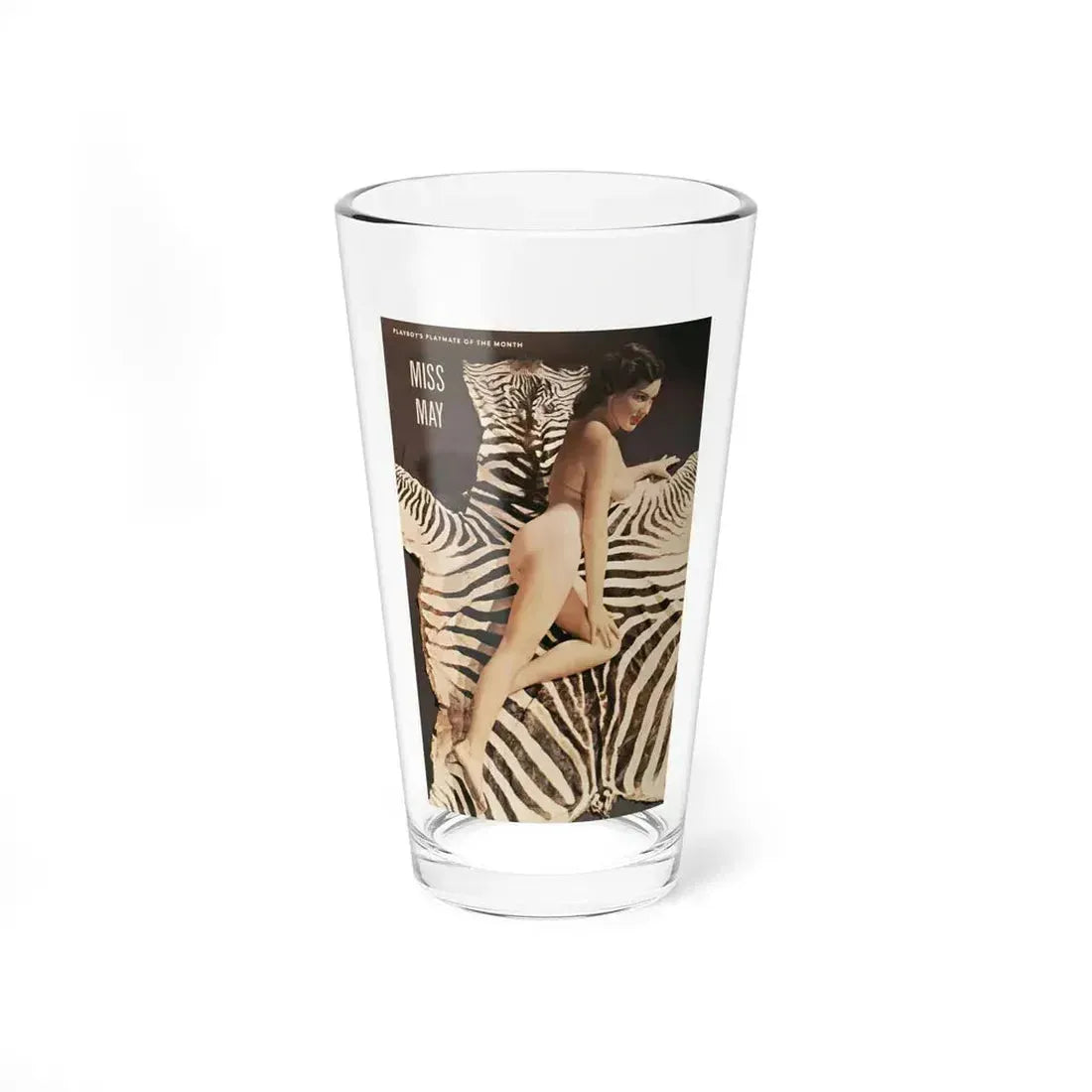 Joanne Arnold #105 - Playboy's Playmate Of The Month Miss May '54 (Vintage Female Icon) Pint Glass 16oz 16oz - Go Mug Yourself
