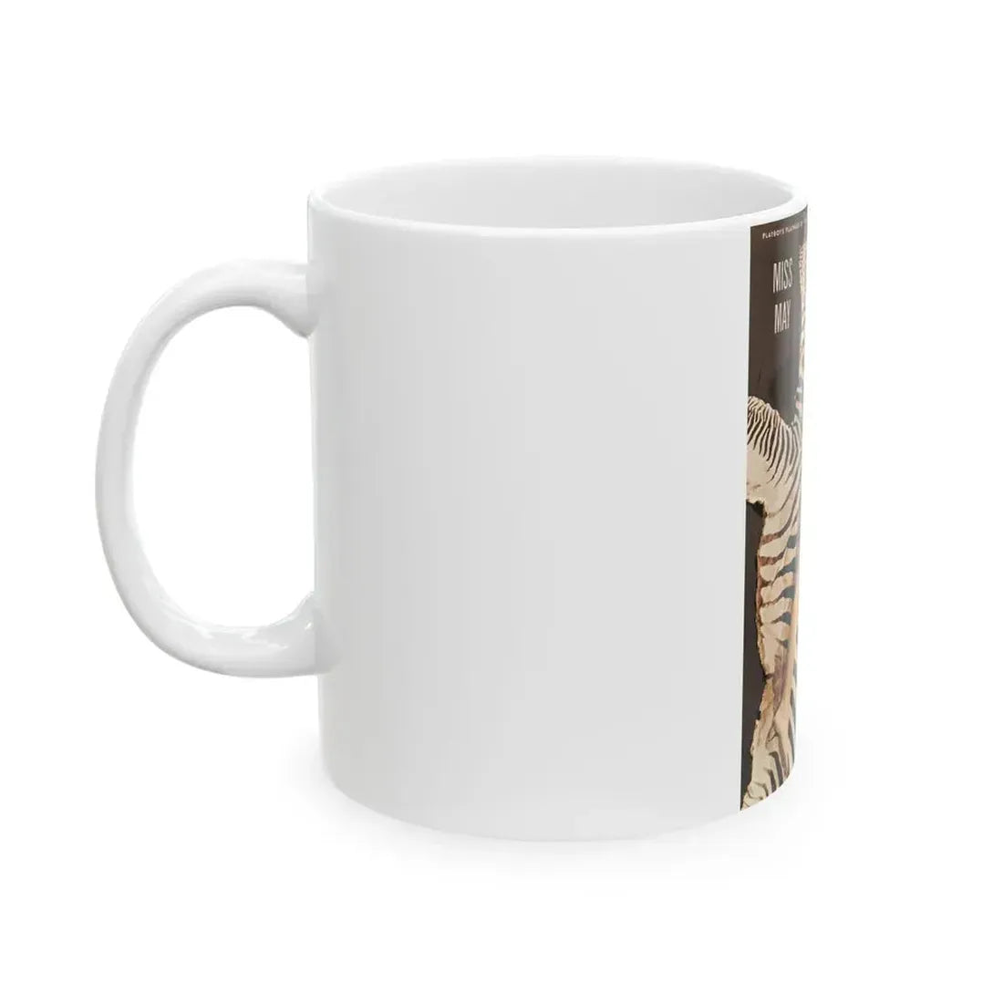 Joanne Arnold #105 - Playboy's Playmate Of The Month Miss May '54 (Vintage Female Icon) White Coffee Mug - Go Mug Yourself