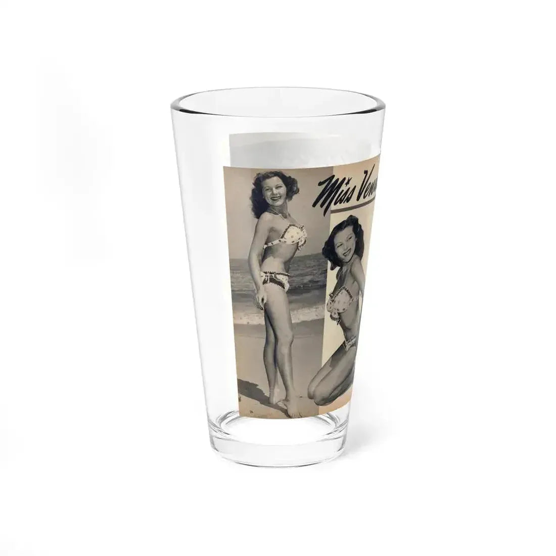 Joanne Arnold #110 - Pages 26 & 27 Pages 1 & 2 of 4 Featuring, ''Jo Ann'' with, 2 Large B&W Photos & Brief Paragraph (Vintage Female Icon) Pint Glass 16oz - Go Mug Yourself