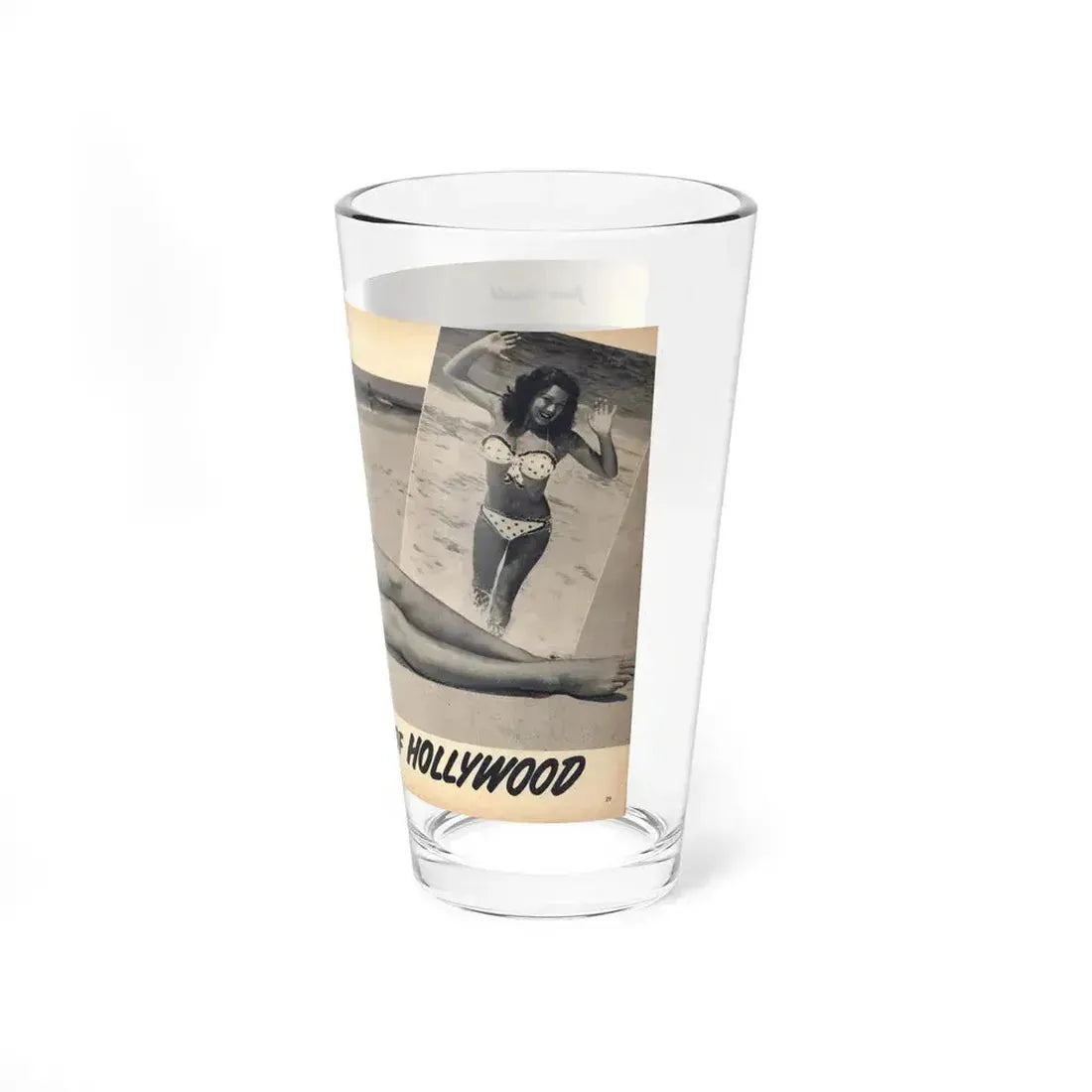 Joanne Arnold #111 - Pages 28 & 29 Pages 3 & 4 of 4 Featuring, ''Jo Ann'' with, 1 Large B&W Photo, 2 Small Ones & Brief Paragraph (Vintage Female Icon) Pint Glass 16oz - Go Mug Yourself