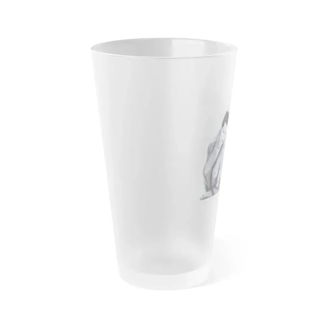 Joanne Arnold #116 - Pages 8 & 9 with, 2 B&W Semi Nude Pics Left 1 Waist to Head from BREATHTAKNG BEAUTIES Proudly Presents...Jo Ann (Vintage Female Icon) Frosted Pint Glass 16oz - Go Mug Yourself