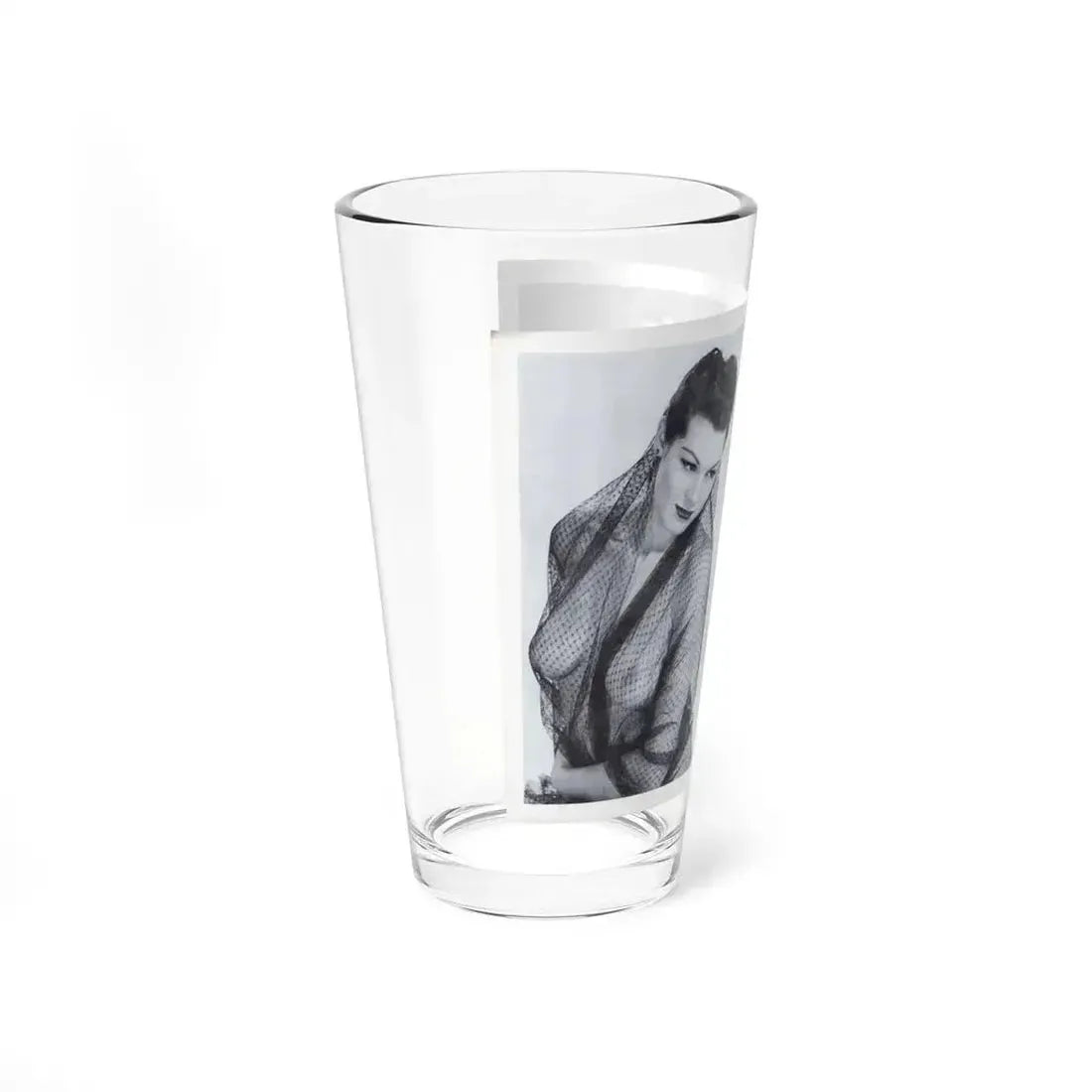 Joanne Arnold #116 - Pages 8 & 9 with, 2 B&W Semi Nude Pics Left 1 Waist to Head from BREATHTAKNG BEAUTIES Proudly Presents...Jo Ann (Vintage Female Icon) Pint Glass 16oz - Go Mug Yourself