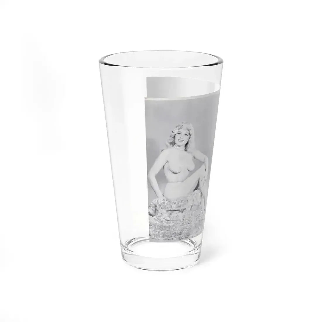Joanne Arnold #118 - Pages 12 & 13 with, 2 B&W Nude Pics Left 1 as Blonde from BREATHTAKNG BEAUTIES Proudly Presents...Jo Ann (Vintage Female Icon) Pint Glass 16oz - Go Mug Yourself