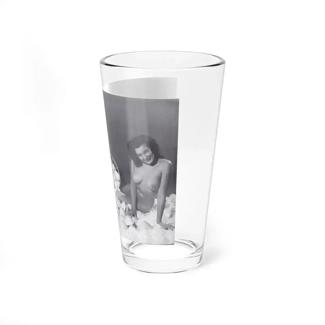 Joanne Arnold #118 - Pages 12 & 13 with, 2 B&W Nude Pics Left 1 as Blonde from BREATHTAKNG BEAUTIES Proudly Presents...Jo Ann (Vintage Female Icon) Pint Glass 16oz - Go Mug Yourself