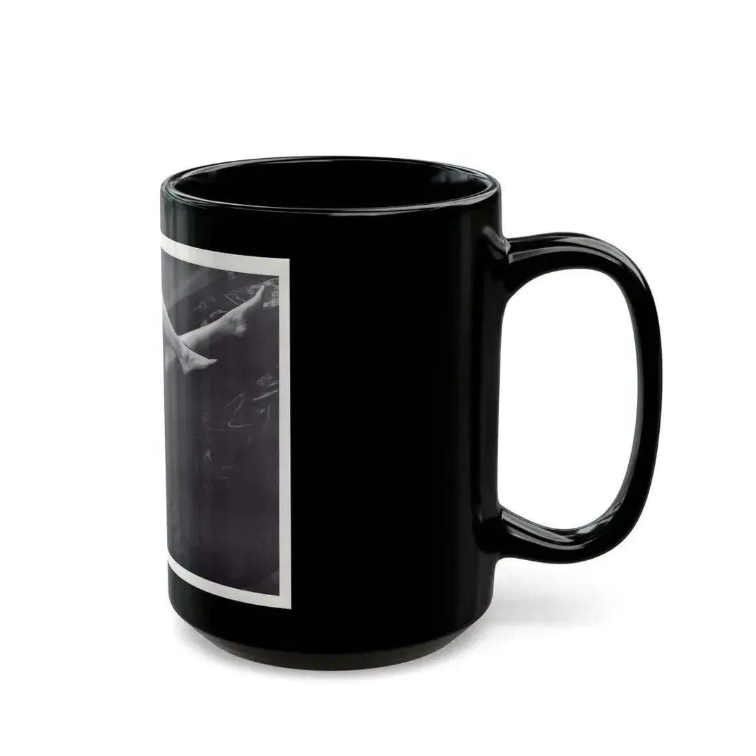 Joanne Arnold #118 - Pages 15 & 16 with 1 B&W Full Body Nude Centerfold from BREATHTAKNG BEAUTIES Proudly Presents...Jo Ann (Vintage Female Icon) Black Coffee Mug - Go Mug Yourself
