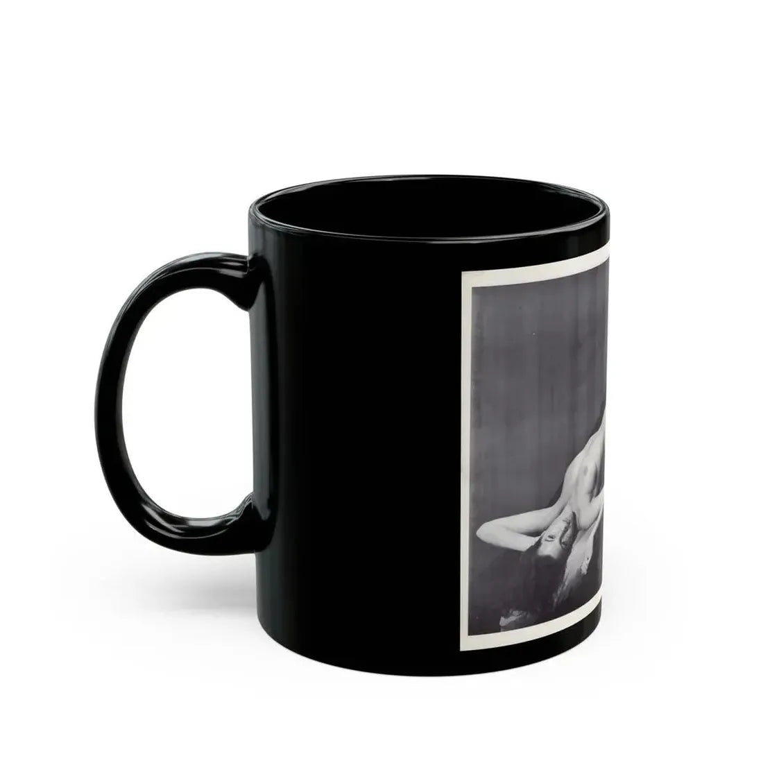 Joanne Arnold #118 - Pages 15 & 16 with 1 B&W Full Body Nude Centerfold from BREATHTAKNG BEAUTIES Proudly Presents...Jo Ann (Vintage Female Icon) Black Coffee Mug - Go Mug Yourself