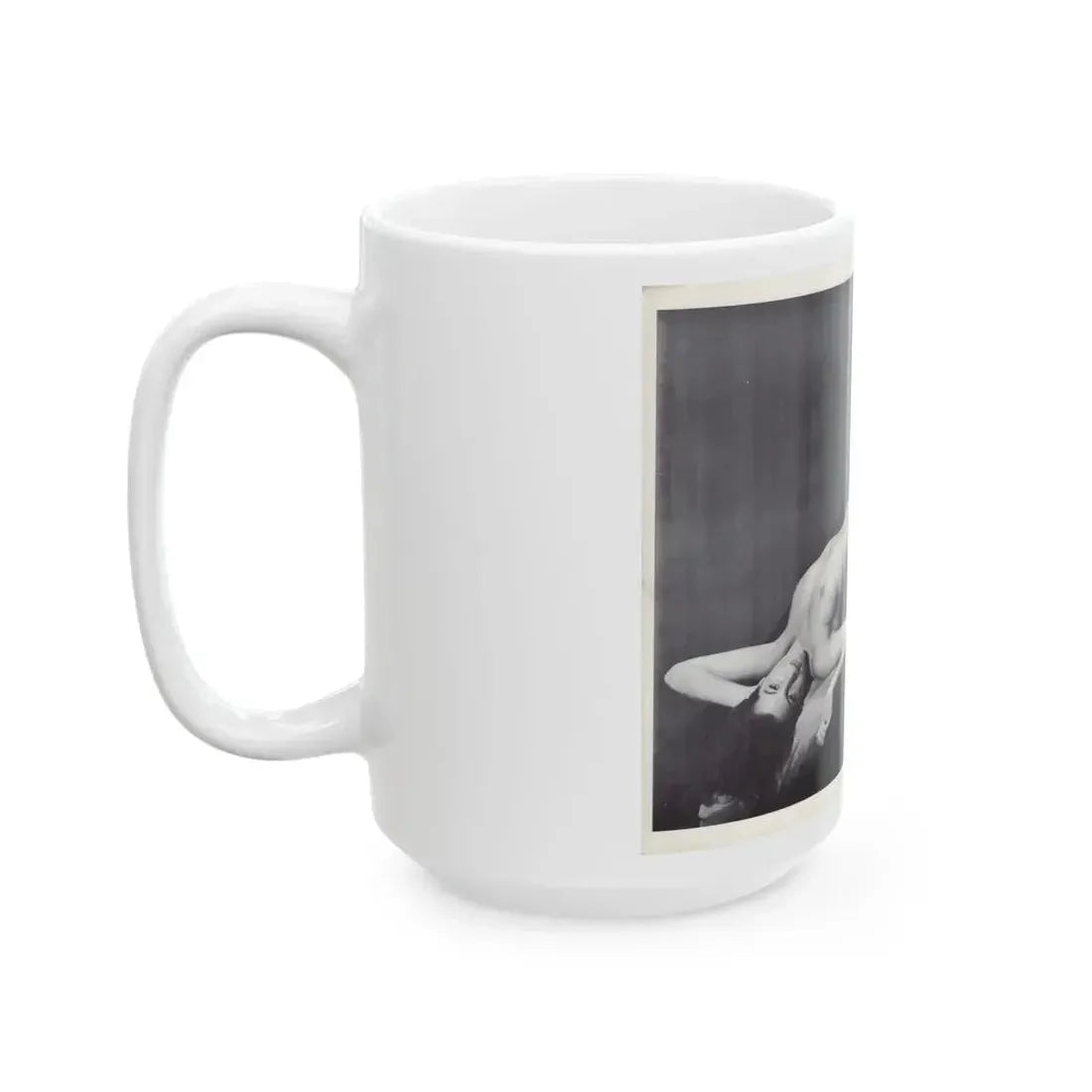 Joanne Arnold #118 - Pages 15 & 16 with 1 B&W Full Body Nude Centerfold from BREATHTAKNG BEAUTIES Proudly Presents...Jo Ann (Vintage Female Icon) White Coffee Mug - Go Mug Yourself