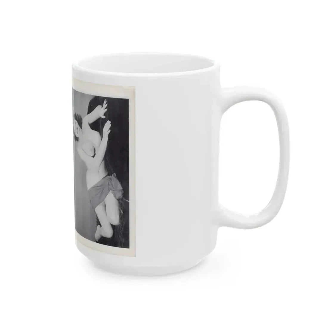 Joanne Arnold #119 - Pages 14 & 15 with, 2 Semi B&W Nude Pics from BREATHTAKNG BEAUTIES Proudly Presents...Jo Ann (Vintage Female Icon) White Coffee Mug - Go Mug Yourself