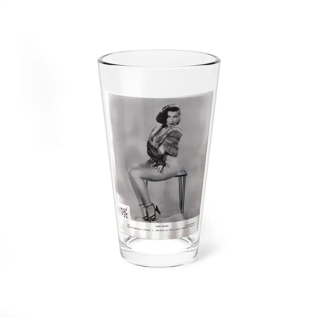Joanne Arnold #12 (Vintage Female Icon) Pint Glass 16oz 16oz - Go Mug Yourself