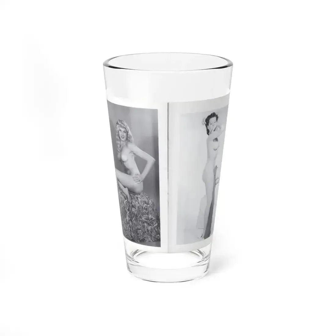 Joanne Arnold #121 - Pages 18 & 19 with, 2 B&W Semi Nude Pics Left 1 as a Blonde from BREATHTAKNG BEAUTIES Proudly Presents...Jo Ann (Vintage Female Icon) Pint Glass 16oz 16oz - Go Mug Yourself