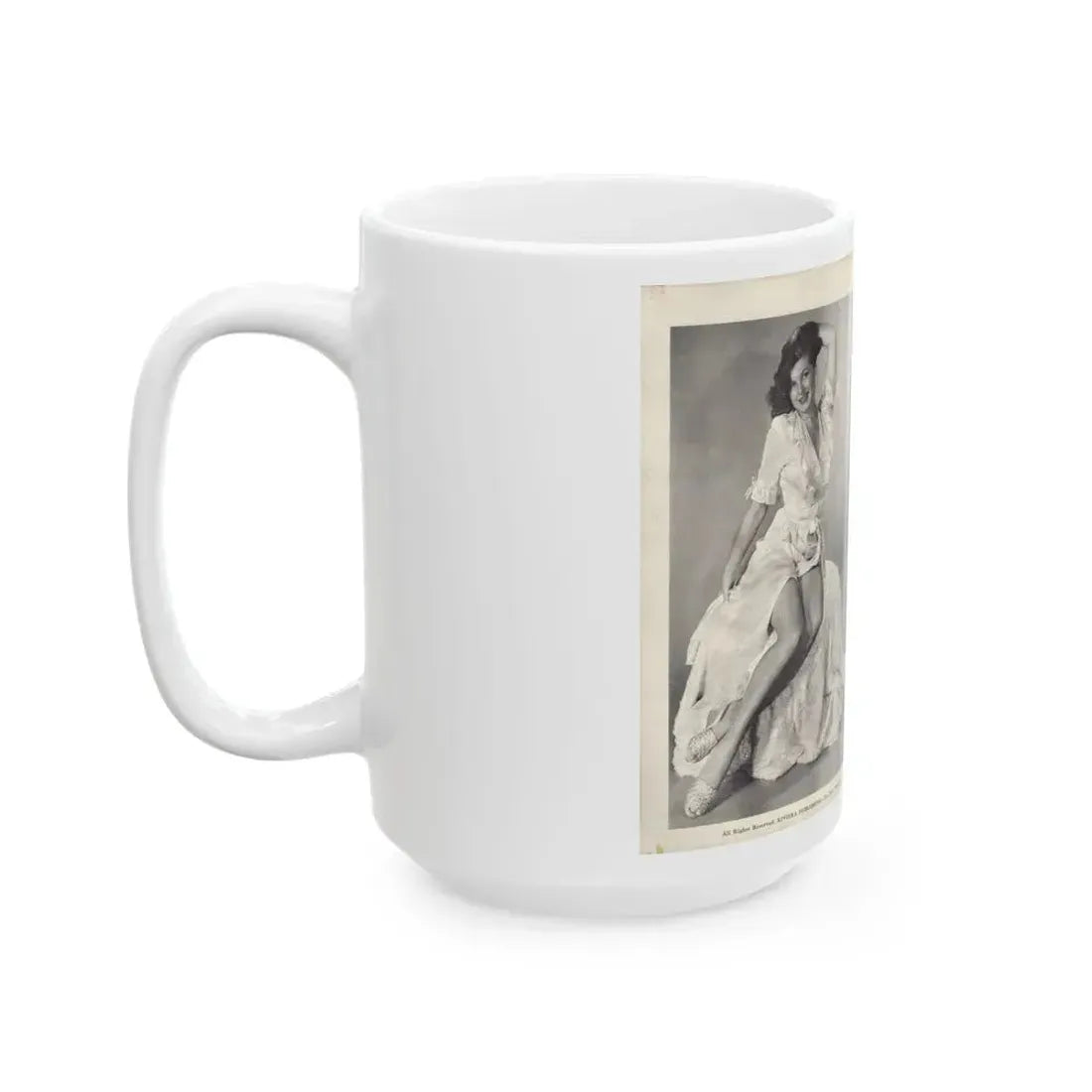 Joanne Arnold #127 - BREATHTAKNG BEAUTIES Proudly Presents...Jo Ann( (Vintage Female Icon) White Coffee Mug - Go Mug Yourself