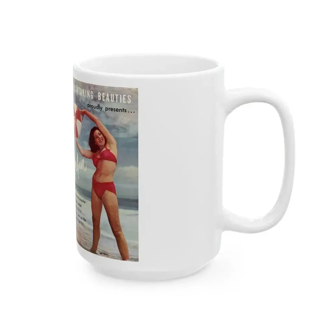 Joanne Arnold #127 - BREATHTAKNG BEAUTIES Proudly Presents...Jo Ann( (Vintage Female Icon) White Coffee Mug - Go Mug Yourself