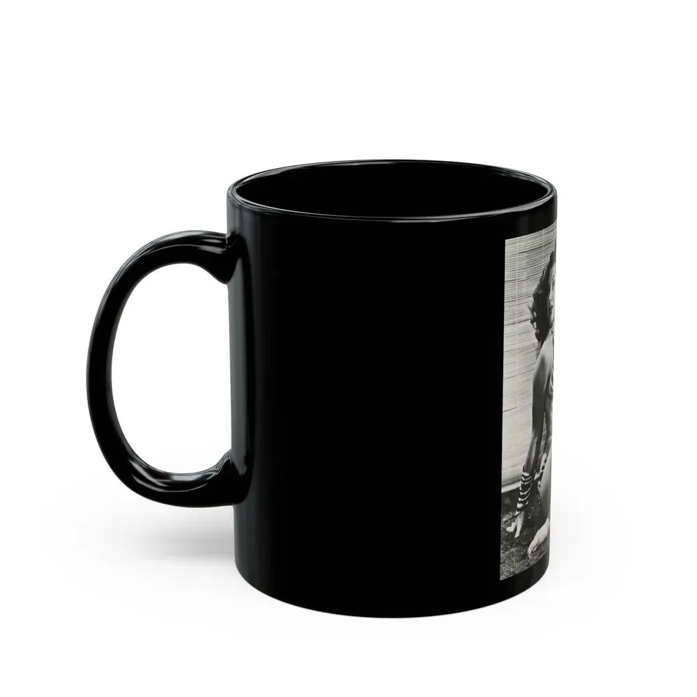 Joanne Arnold #15 (Vintage Female Icon) Black Coffee Mug - Go Mug Yourself