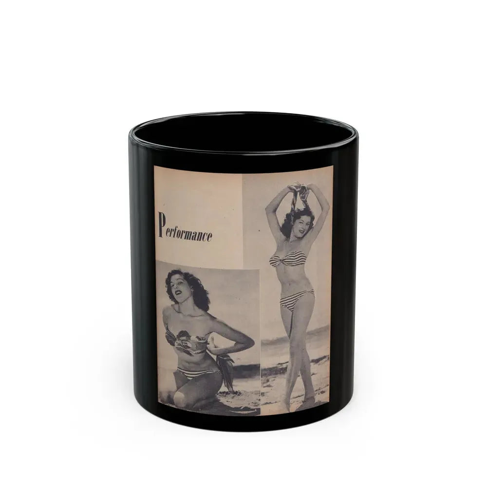 Joanne Arnold #29 (Vintage Female Icon) Black Coffee Mug 11oz - Go Mug Yourself