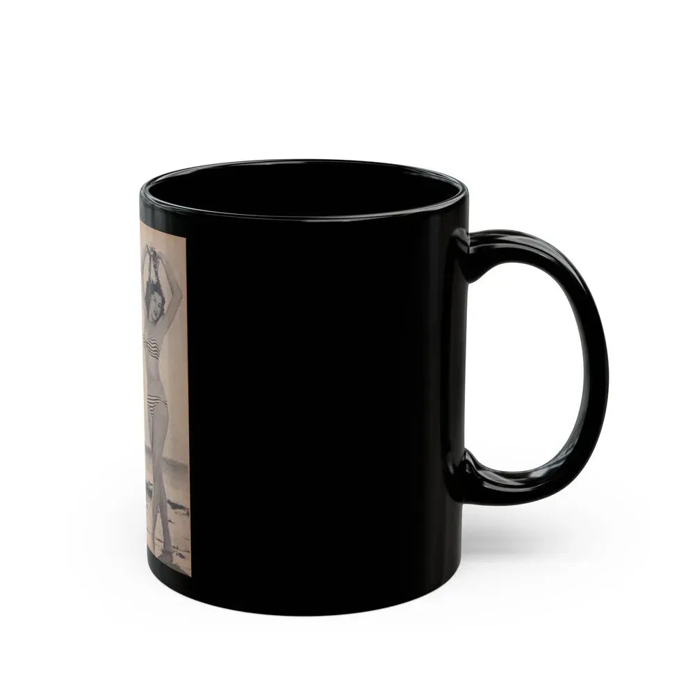 Joanne Arnold #29 (Vintage Female Icon) Black Coffee Mug - Go Mug Yourself