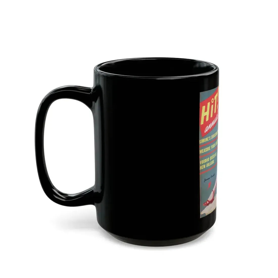 Joanne Arnold #33 - Mag. Cover (Vintage Female Icon) Black Coffee Mug - Go Mug Yourself
