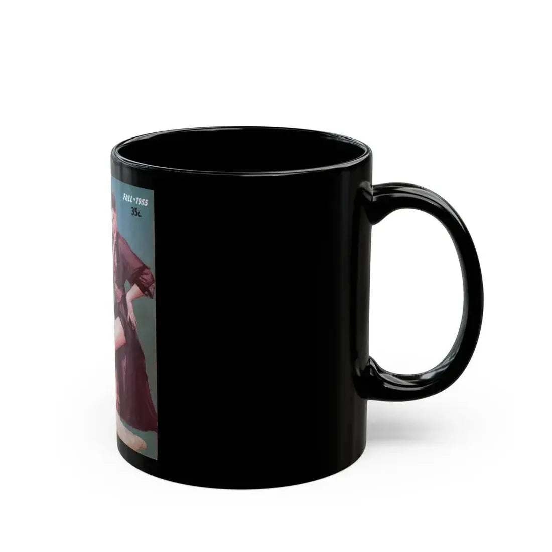 Joanne Arnold #33 - Mag. Cover (Vintage Female Icon) Black Coffee Mug - Go Mug Yourself