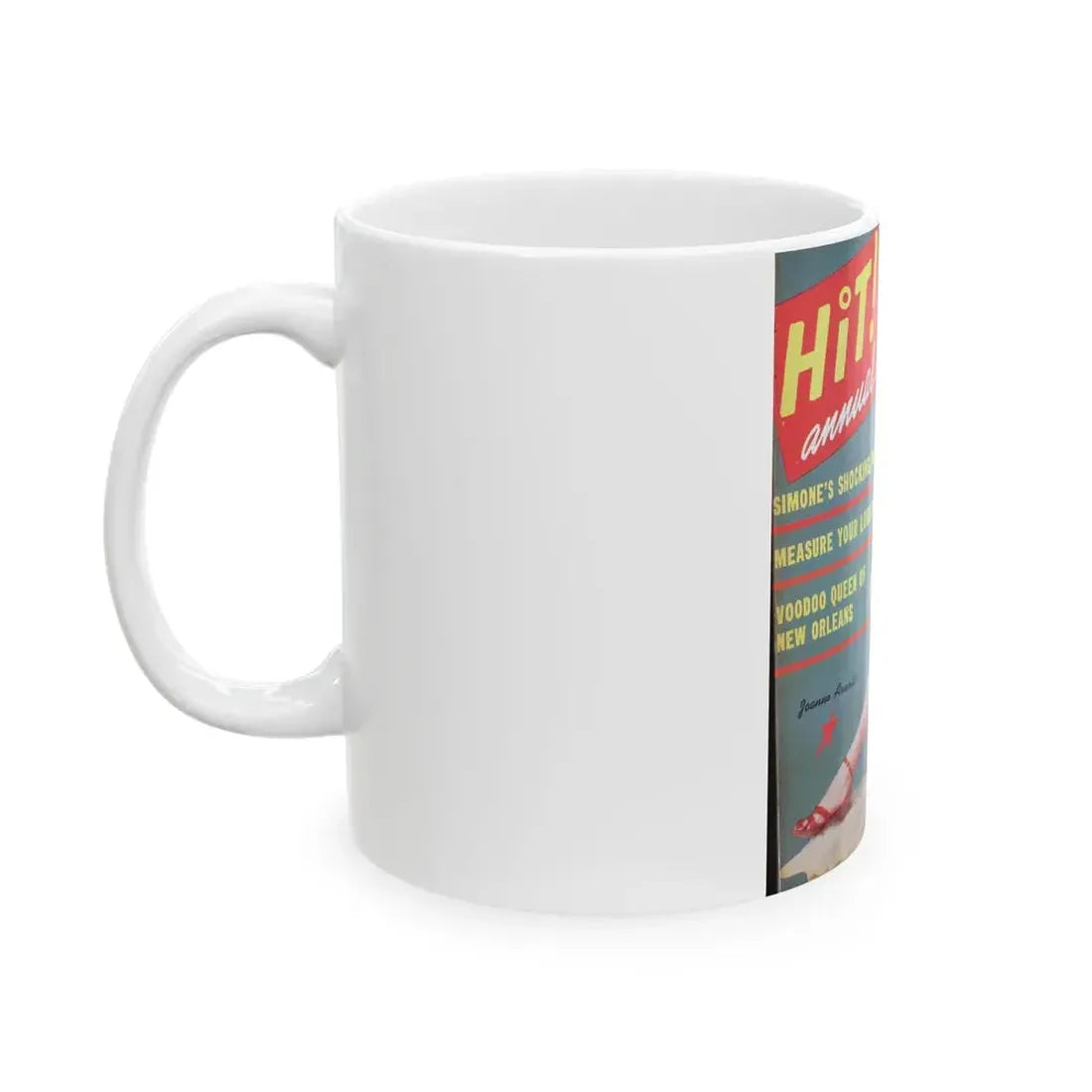 Joanne Arnold #33 - Mag. Cover (Vintage Female Icon) White Coffee Mug - Go Mug Yourself