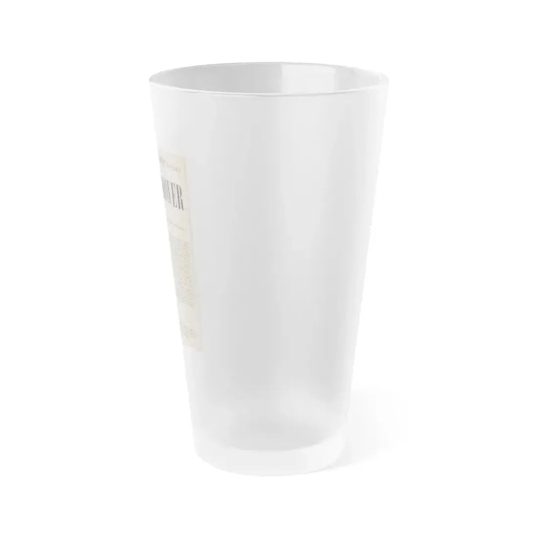 Joanne Arnold #35 (Vintage Female Icon) Frosted Pint Glass 16oz - Go Mug Yourself