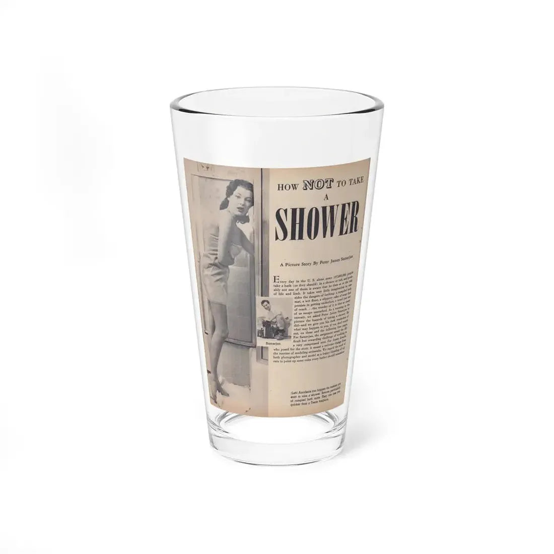 Joanne Arnold #35 (Vintage Female Icon) Pint Glass 16oz 16oz - Go Mug Yourself
