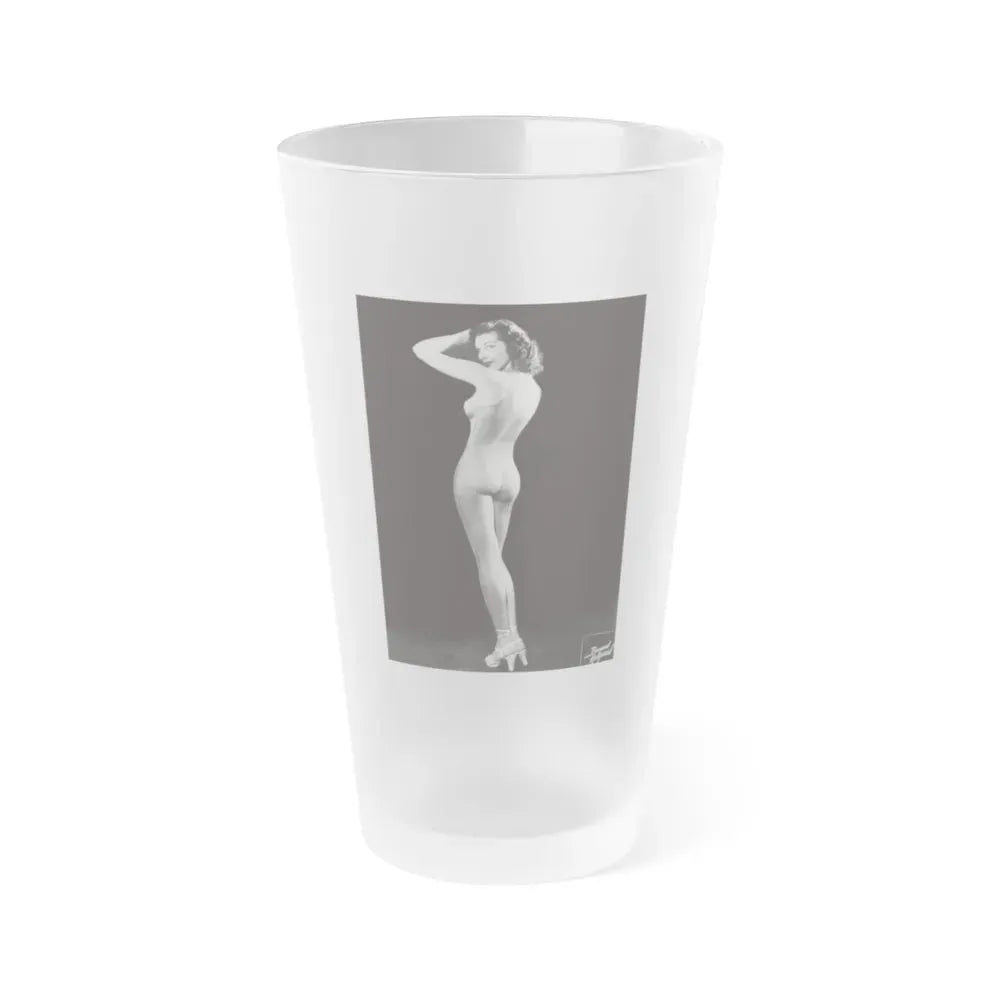 Joanne Arnold #48 (Vintage Female Icon) Frosted Pint Glass 16oz 16oz Frosted - Go Mug Yourself