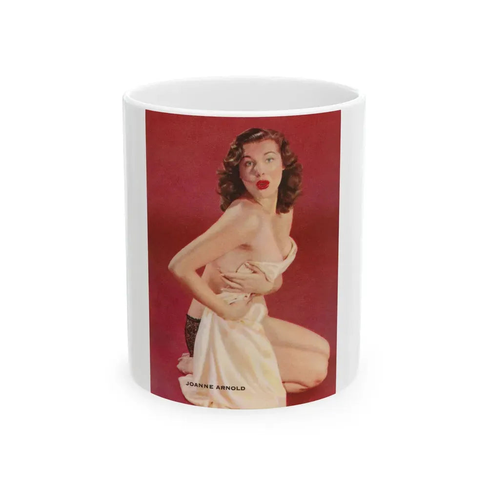 Joanne Arnold #49 (Vintage Female Icon) White Coffee Mug 11oz - Go Mug Yourself