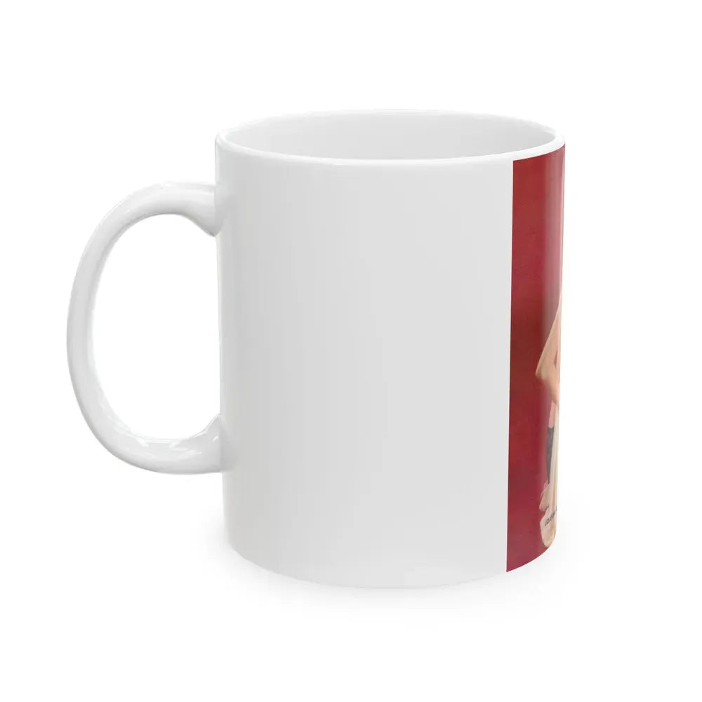 Joanne Arnold #49 (Vintage Female Icon) White Coffee Mug - Go Mug Yourself