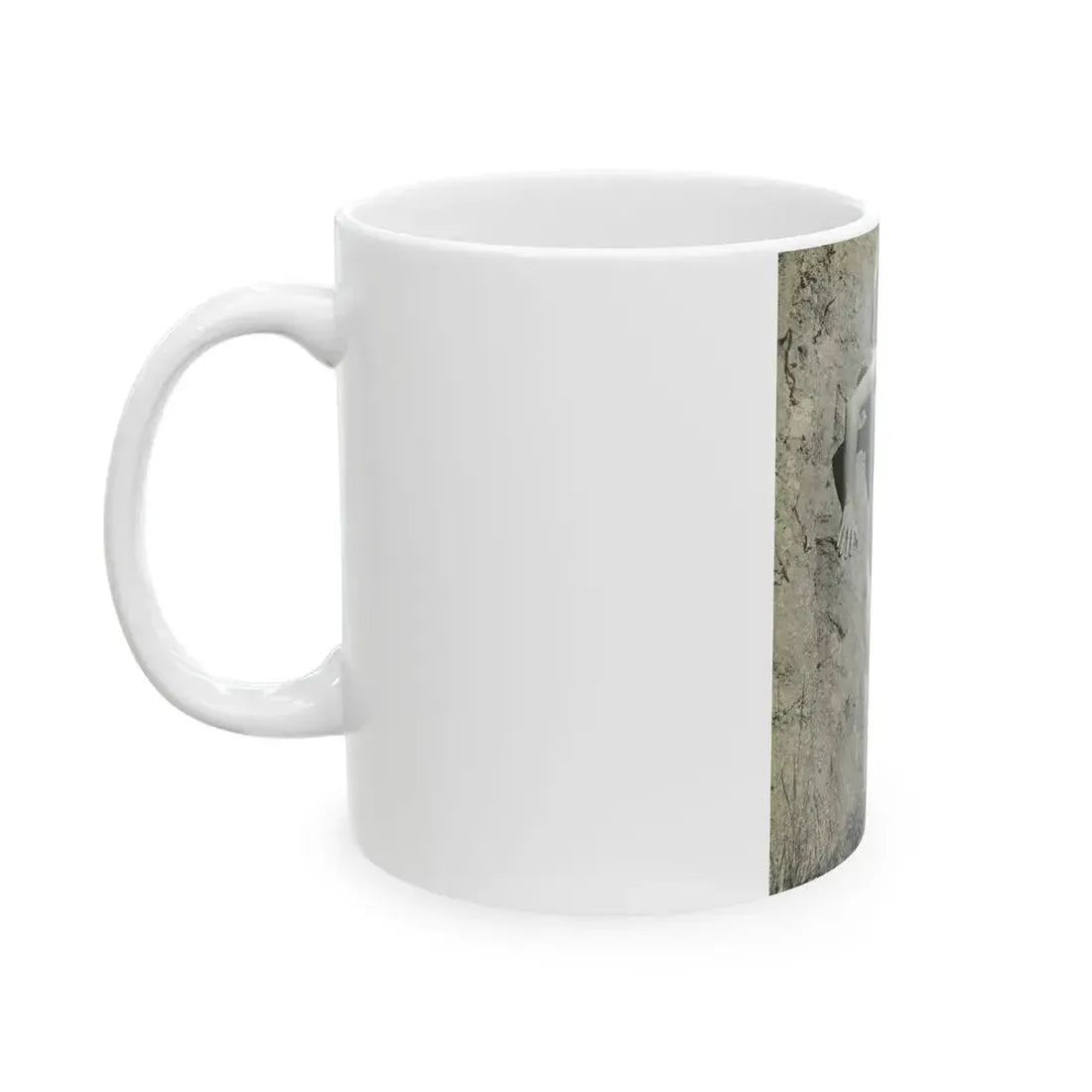 Joanne Arnold #50 - Nude (Vintage Female Icon) White Coffee Mug - Go Mug Yourself