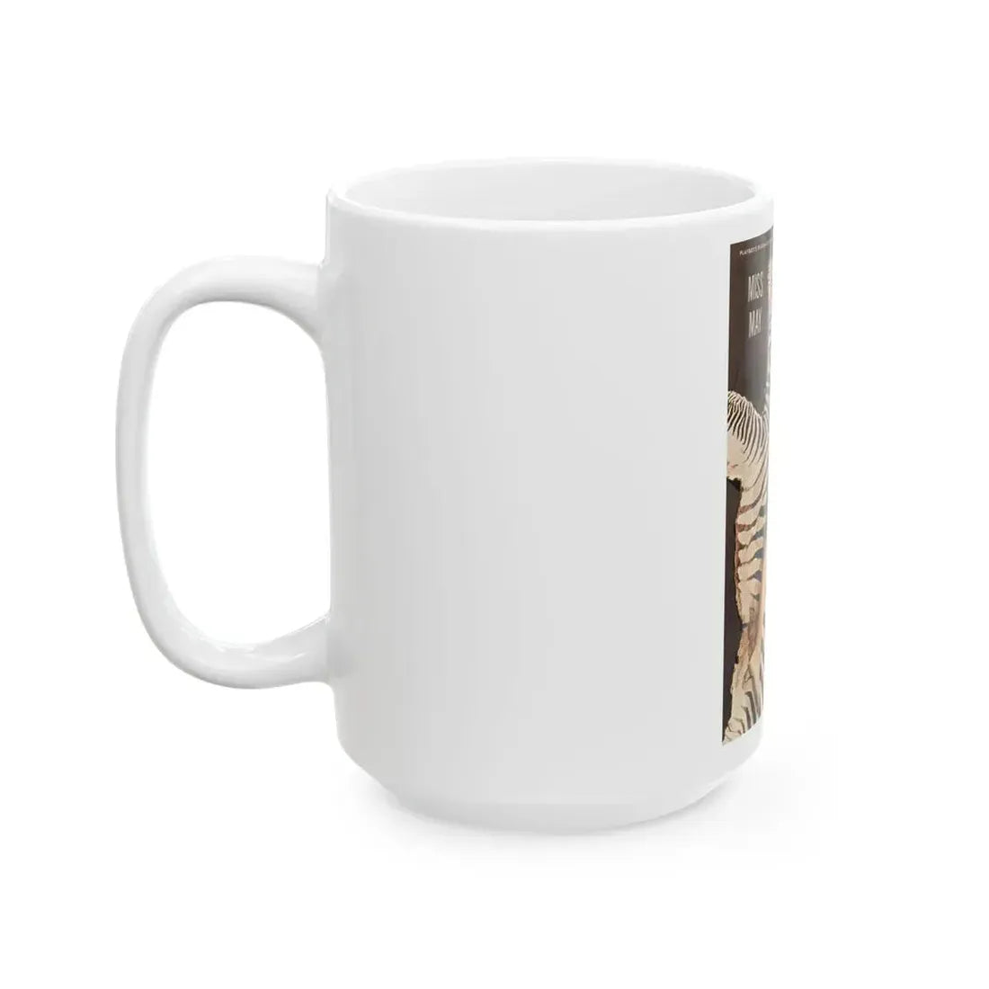 Joanne Arnold #52 - Nude Playboy Centerfold Miss May 1954 (Vintage Female Icon) White Coffee Mug - Go Mug Yourself