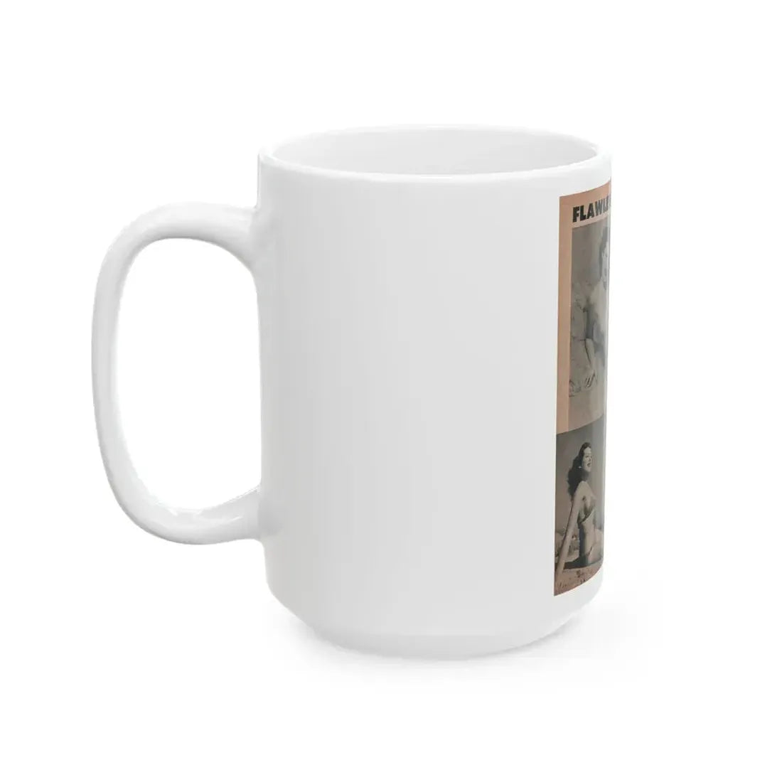 Joanne Arnold #55 - Pages 1 of 1 with, 3 B&W Photos from GALA Mag. '59 (Vintage Female Icon) White Coffee Mug - Go Mug Yourself
