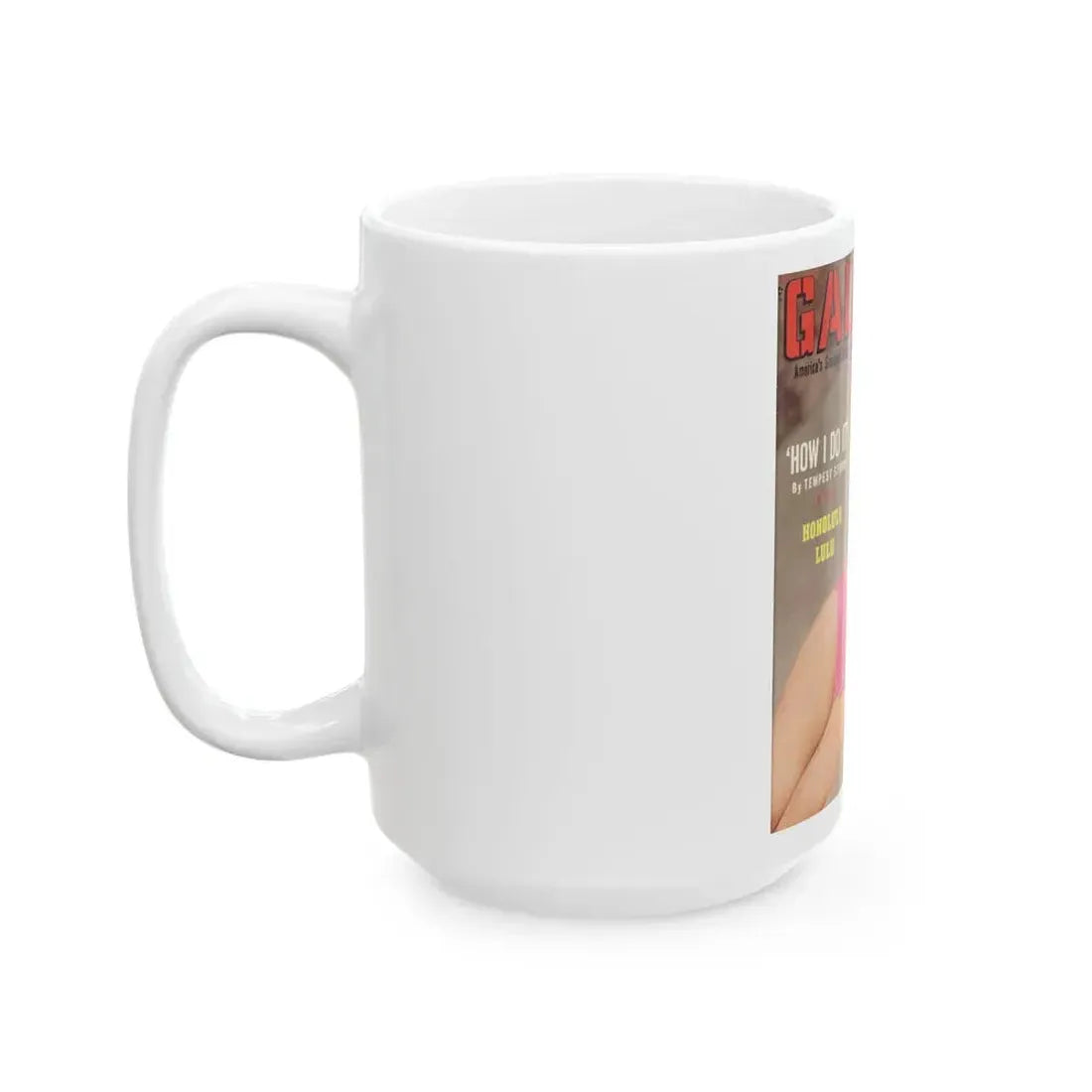 Joanne Arnold #58 - Mag. Cover (Vintage Female Icon) White Coffee Mug - Go Mug Yourself