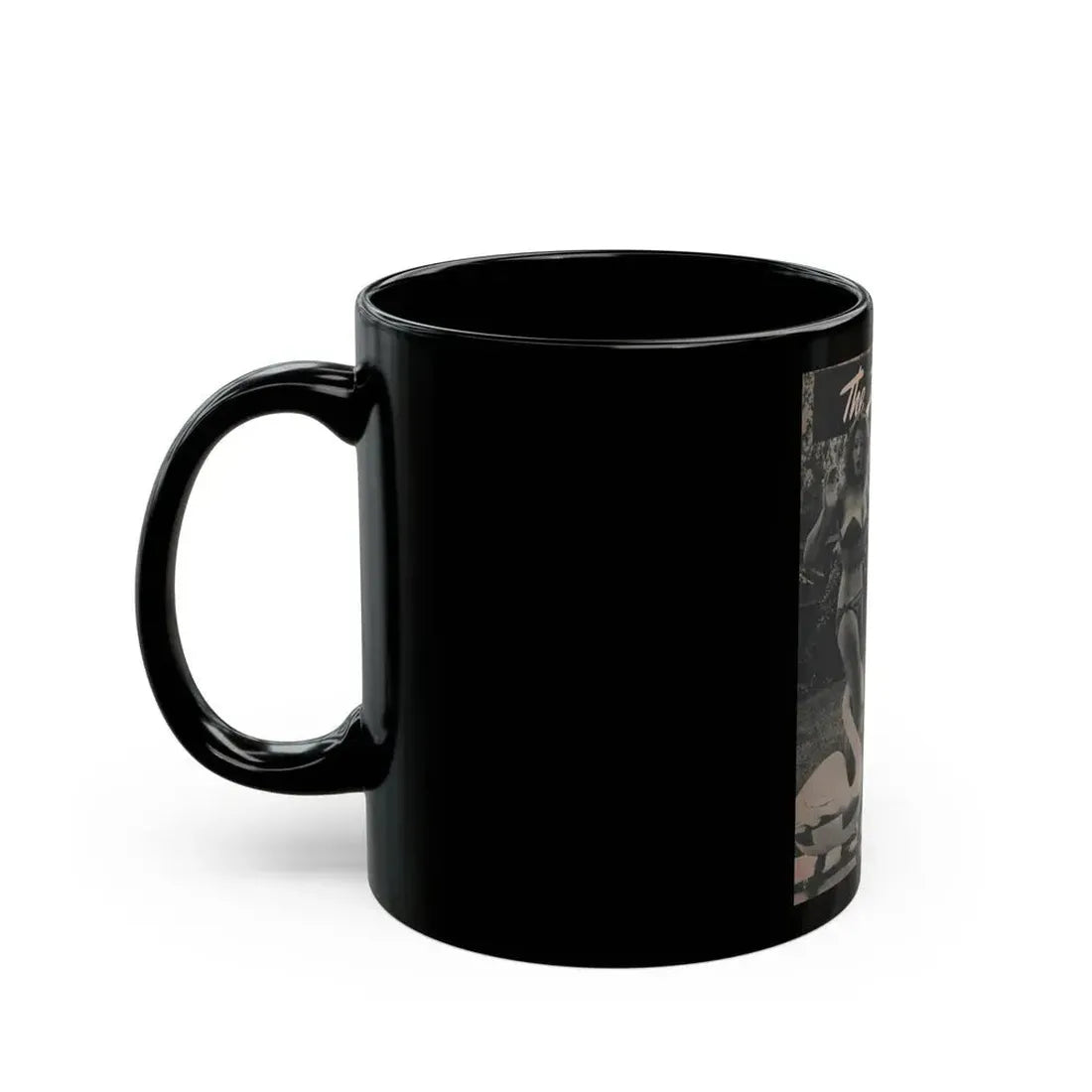 Joanne Arnold #67 - Pages 1 of 4 with, 2 B&W Photos & Brief Article from Famous Models Mag. May-June '51 (Vintage Female Icon) Black Coffee Mug - Go Mug Yourself