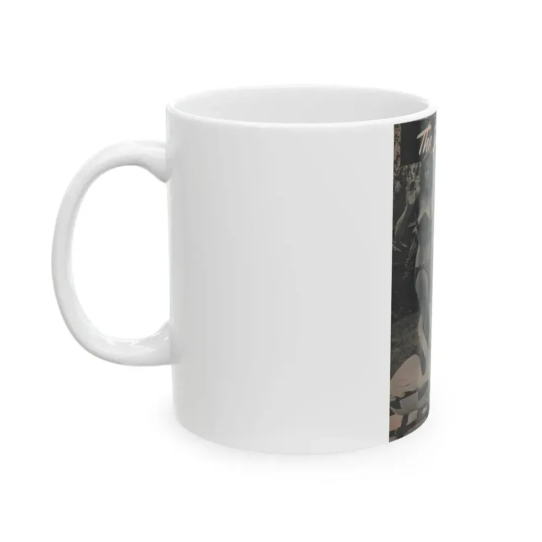 Joanne Arnold #67 - Pages 1 of 4 with, 2 B&W Photos & Brief Article from Famous Models Mag. May-June '51 (Vintage Female Icon) White Coffee Mug - Go Mug Yourself