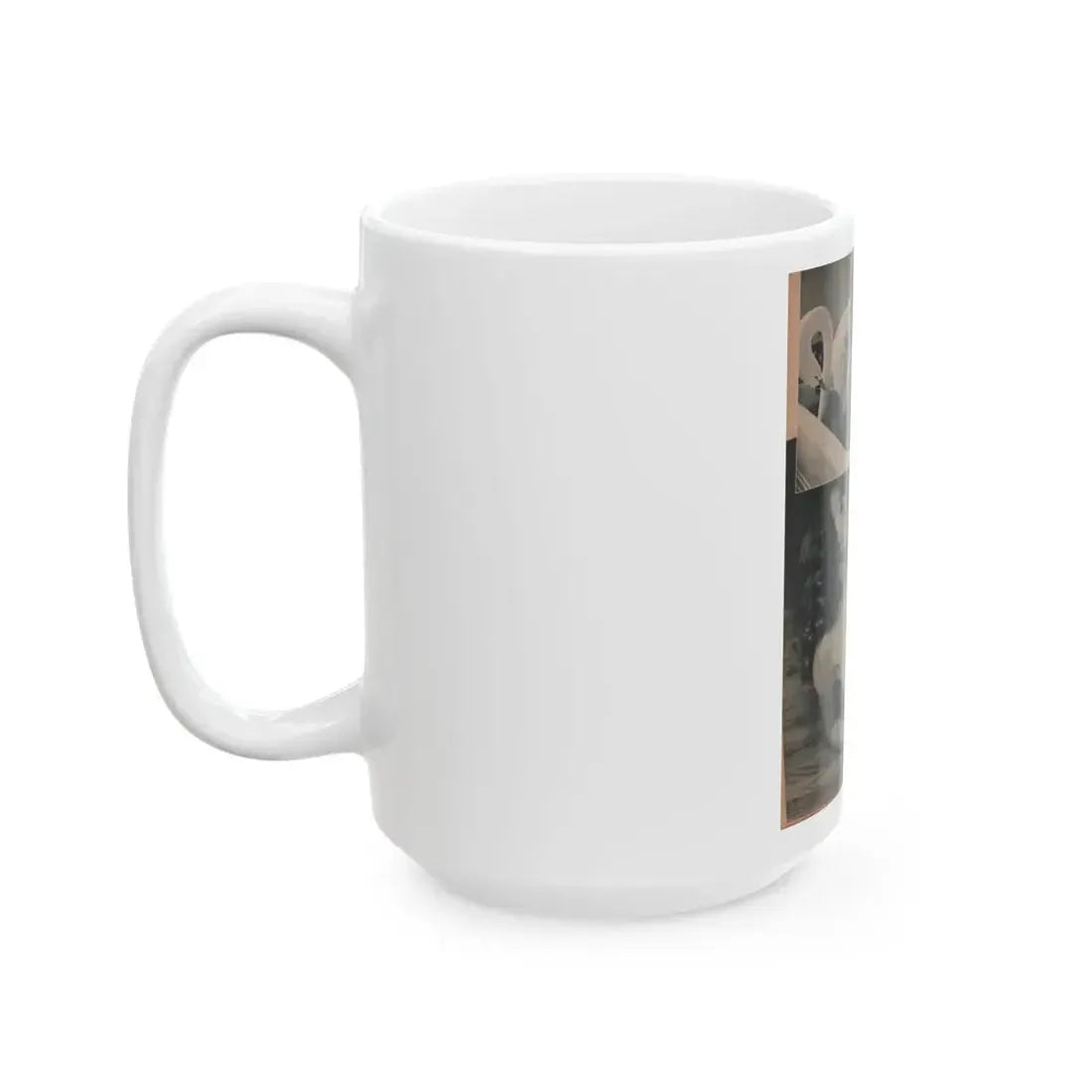 Joanne Arnold #69 - Pages 3 of 4 with, 2 B&W Photos from Famous Models Mag. May-June '51 (Vintage Female Icon) White Coffee Mug - Go Mug Yourself