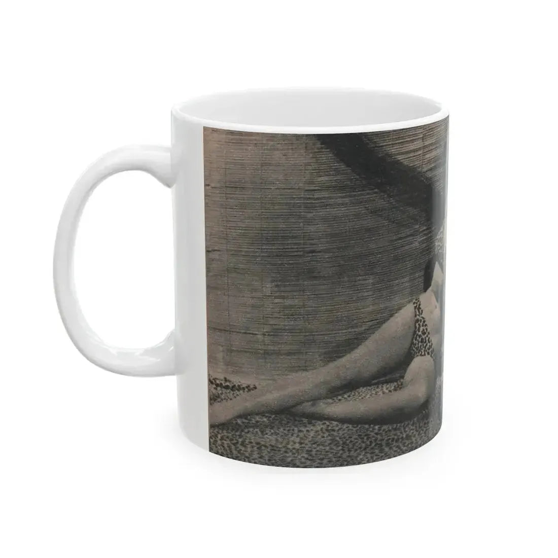 Joanne Arnold #80 - Pages 1 of 1 with, 1 Small B&W Photo & Caption from Picture Digest Dec. '56 (Vintage Female Icon) White Coffee Mug - Go Mug Yourself
