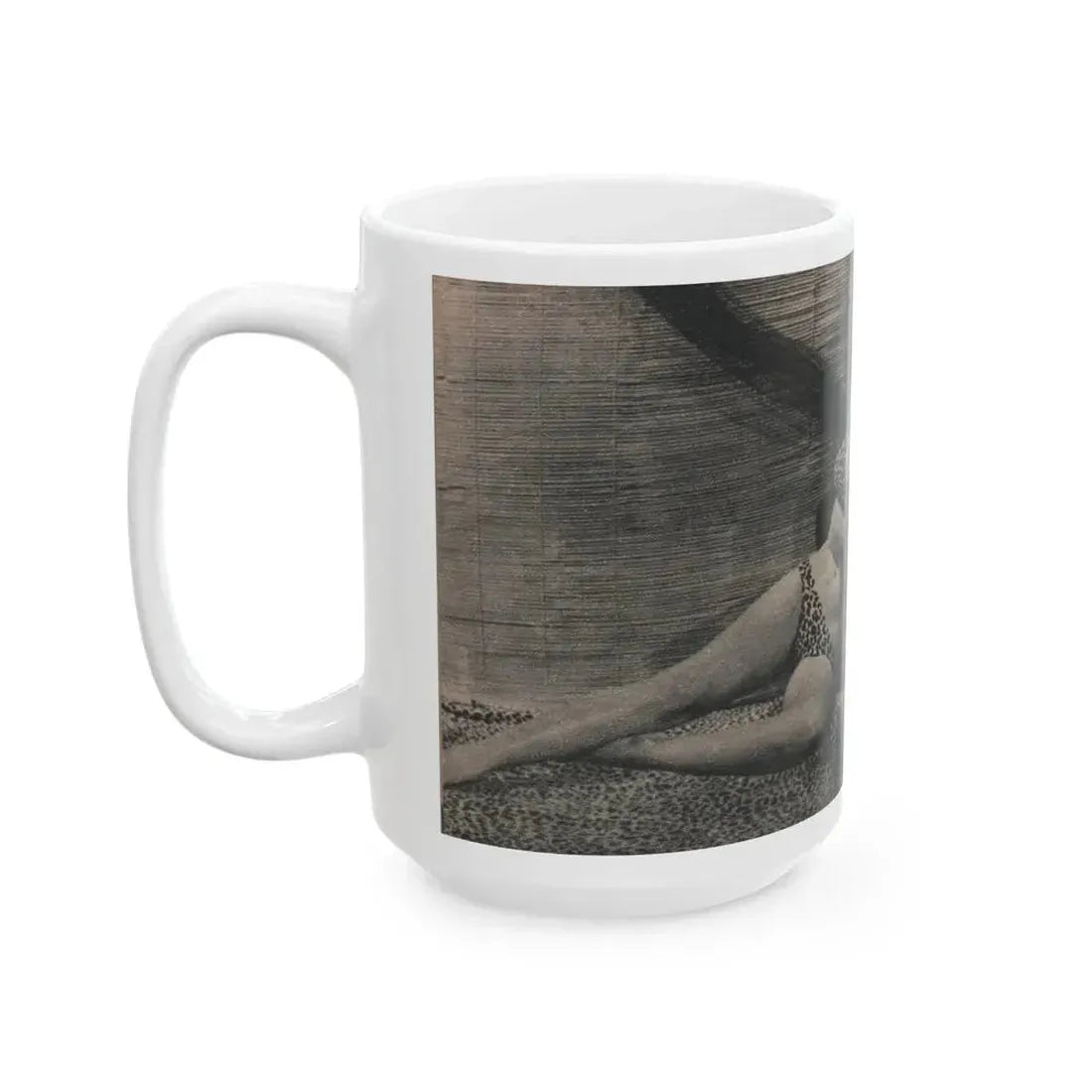 Joanne Arnold #80 - Pages 1 of 1 with, 1 Small B&W Photo & Caption from Picture Digest Dec. '56 (Vintage Female Icon) White Coffee Mug - Go Mug Yourself