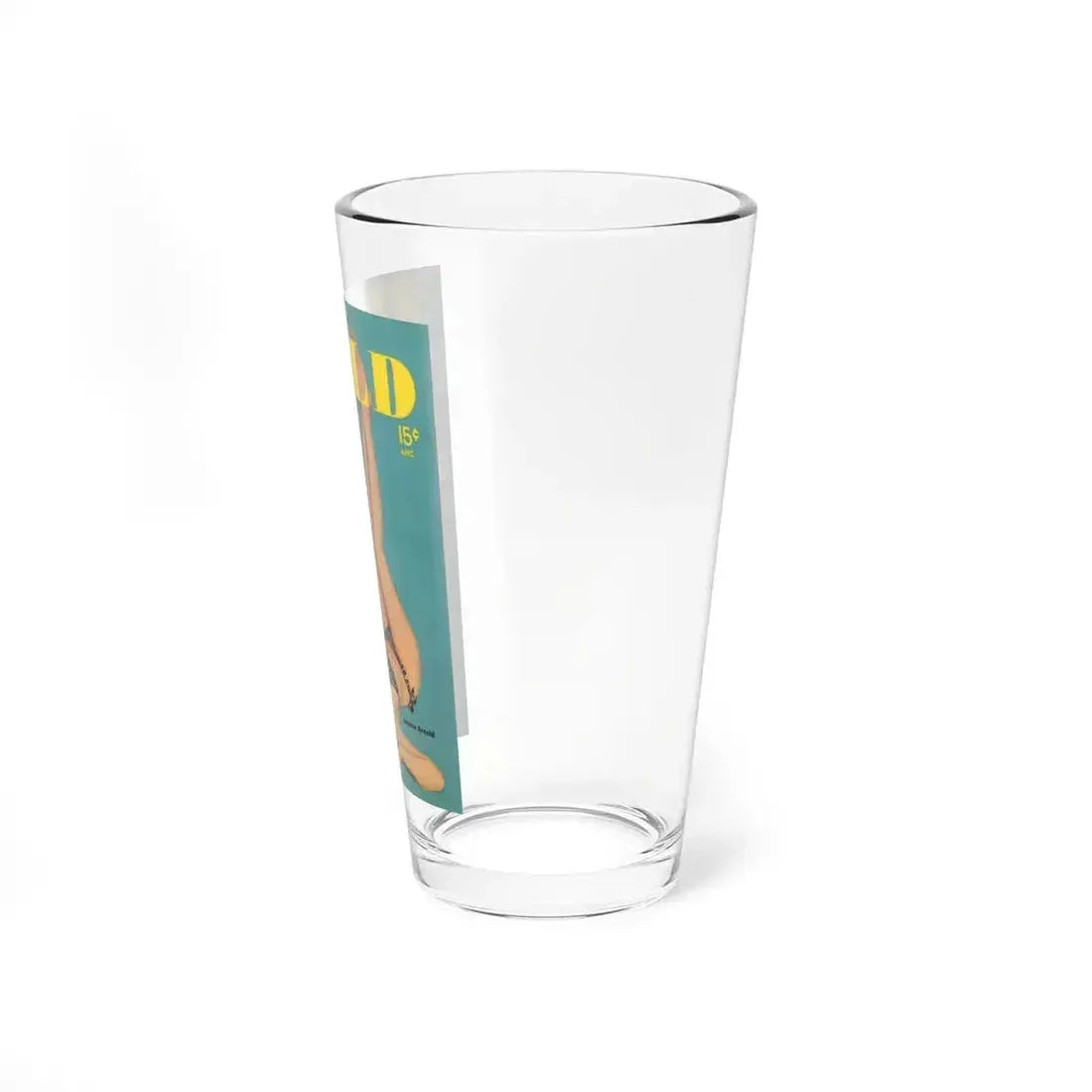 Joanne Arnold #86 - Bold Mag. Cover March '56 (Vintage Female Icon) Pint Glass 16oz - Go Mug Yourself