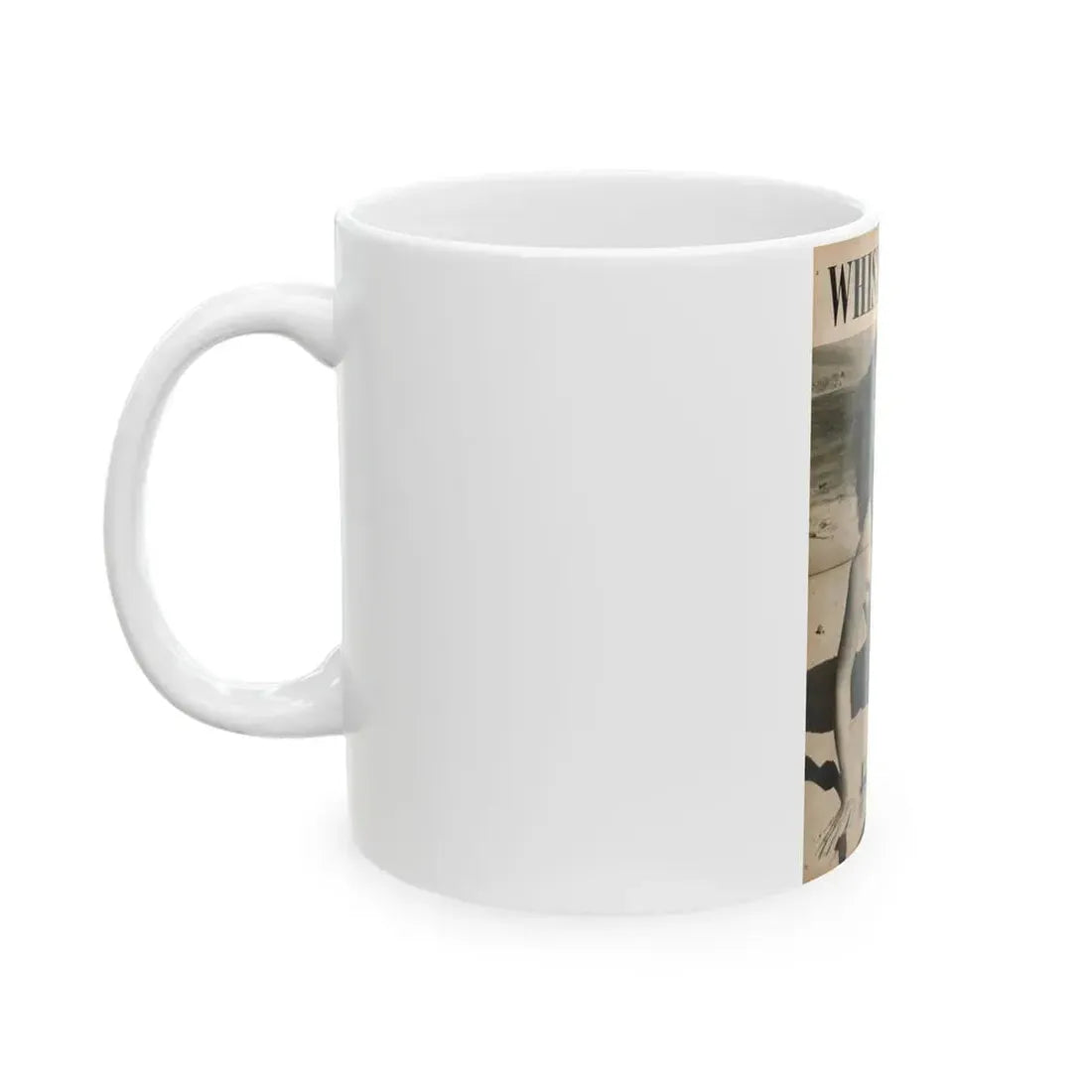 Joanne Arnold #88 - Pages 2 & 3 of 3 with, 1 Full B&W Centerfold Photo (Vintage Female Icon) White Coffee Mug - Go Mug Yourself