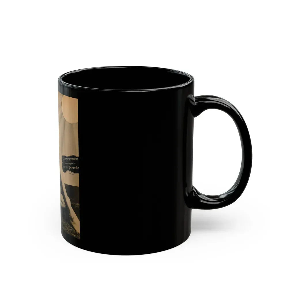 Joanne Arnold #90 - 1 B&W Photo & Caption Circa 50's Magazine Page (Vintage Female Icon) Black Coffee Mug - Go Mug Yourself